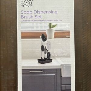 Easy Home Soap Dispensing Brush Set